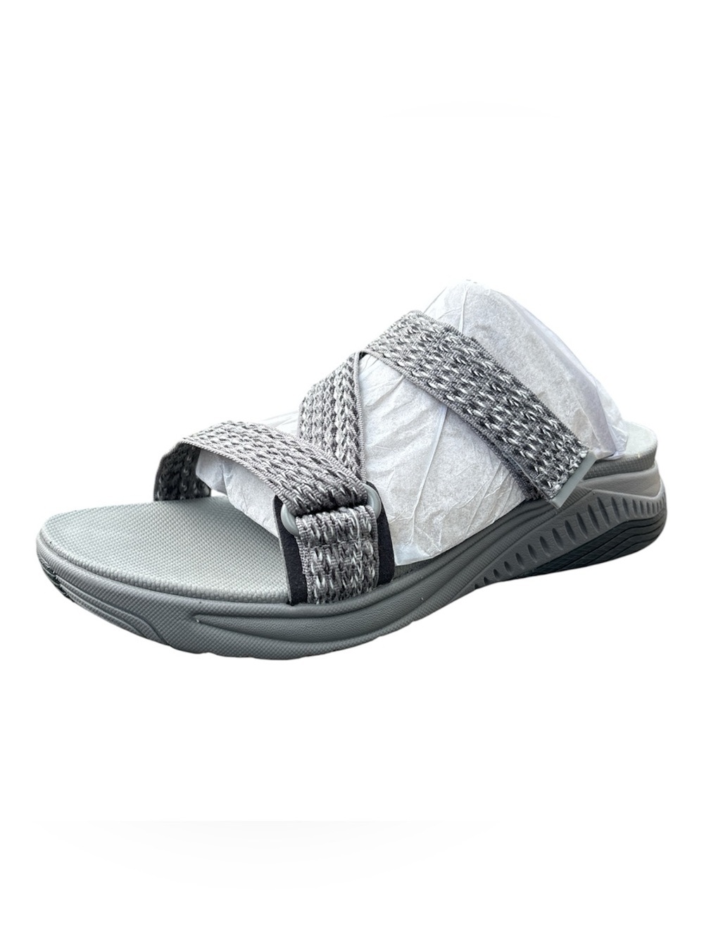 Dansko Rosette gray web strappy comfort sport sandals new in box euro 37 6.5-7